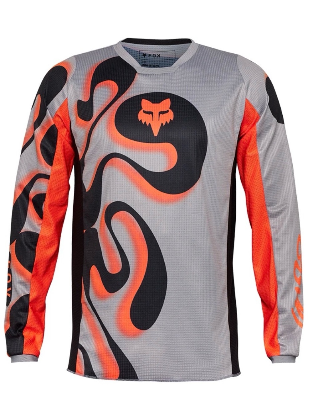 New Fox Racing 180 Emotion Jersey, Steel Gray, Small, 33009-172-S